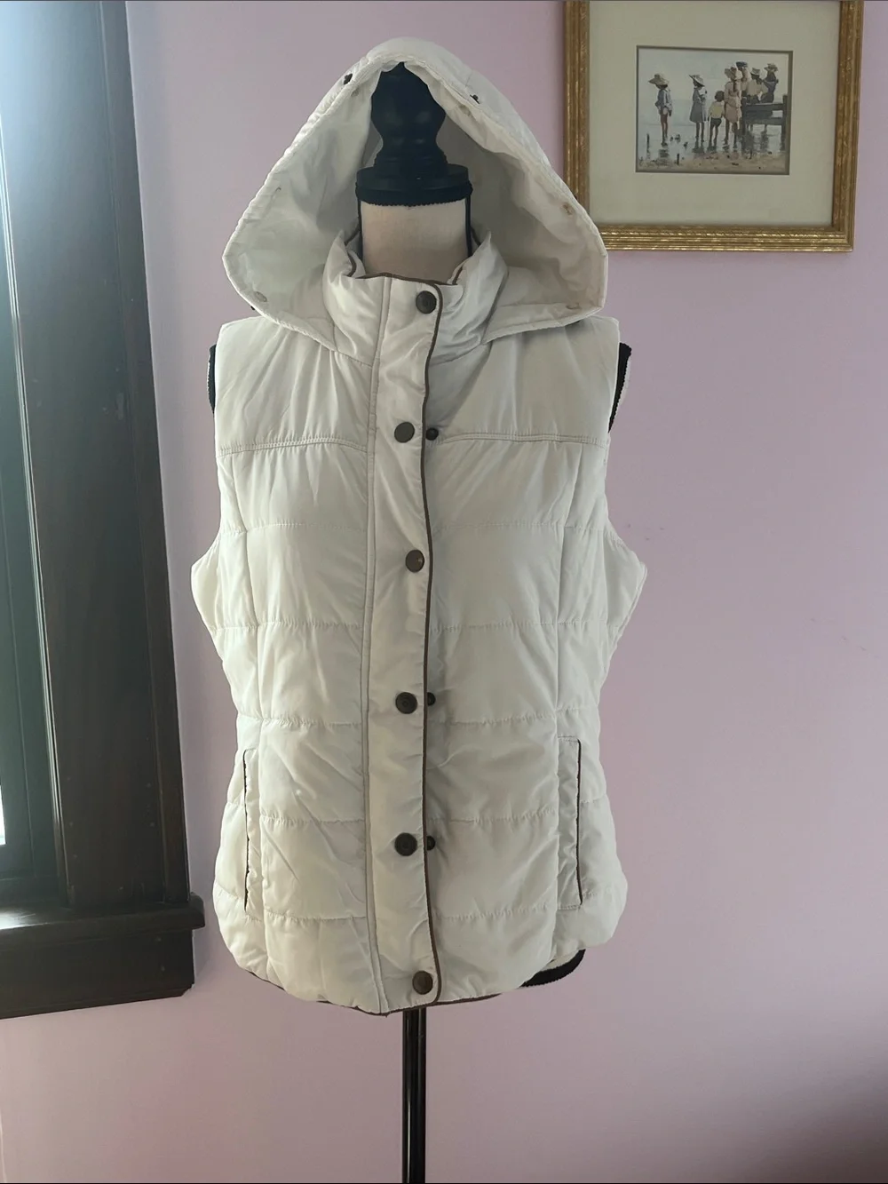 Girl’s Puffer Hooded Vest